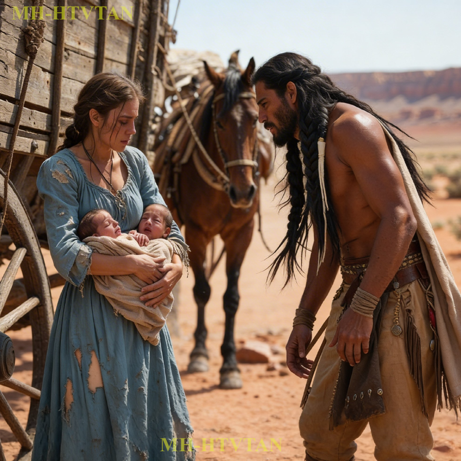 A Settler Woman Gave Birth To Twin Boys And Was Left To Die In Dessert, Then An Sioux Man Saved Her