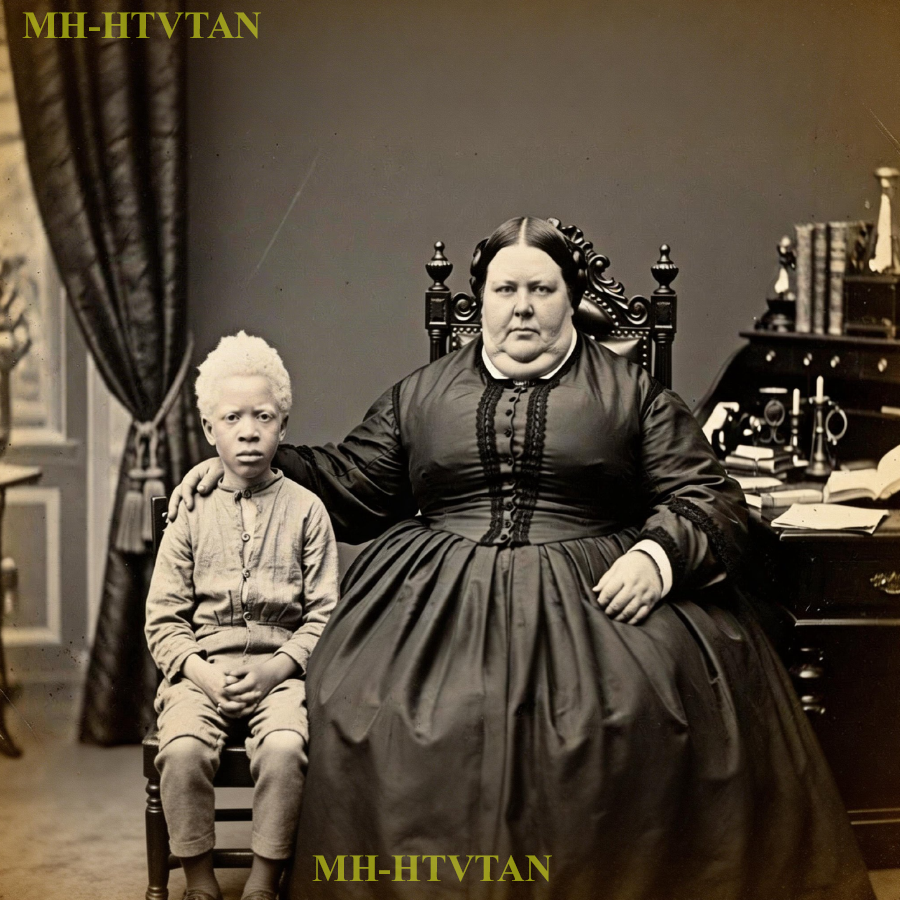 No Master Wanted Albino Slave Boy… Until Obese Plantation Lady Bought Him for Herself