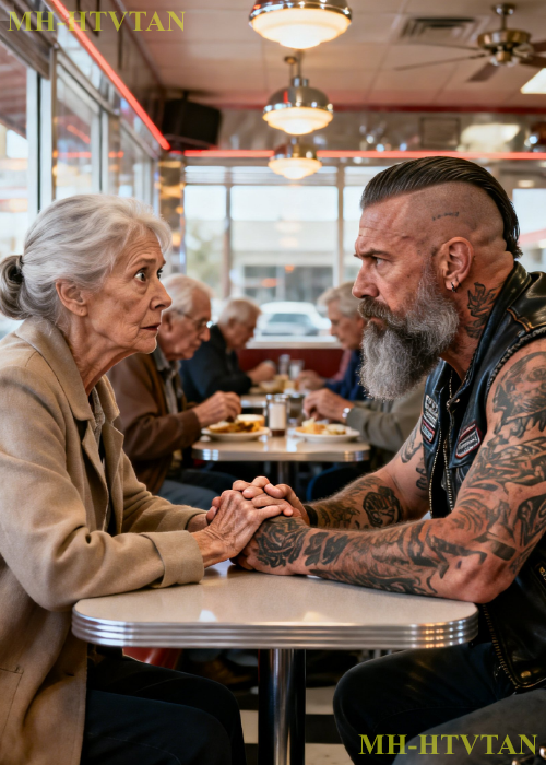 “Can I Sit With You?” a Limping 70-Year-Old Woman Asked a Hells Angels Biker — Then this Happened