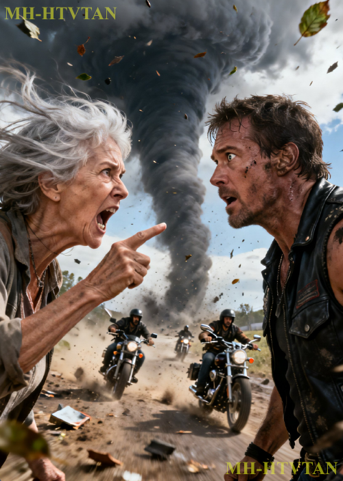 Get Inside Now—The Tornado Is Coming, Elderly Woman Screamed—Days Later, 300 Bikers Changed Her Life