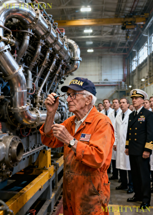 Experts Couldn’t Repair a Complex Ship Engine, Until the Admiral Brought a Brilliant Navy Veteran