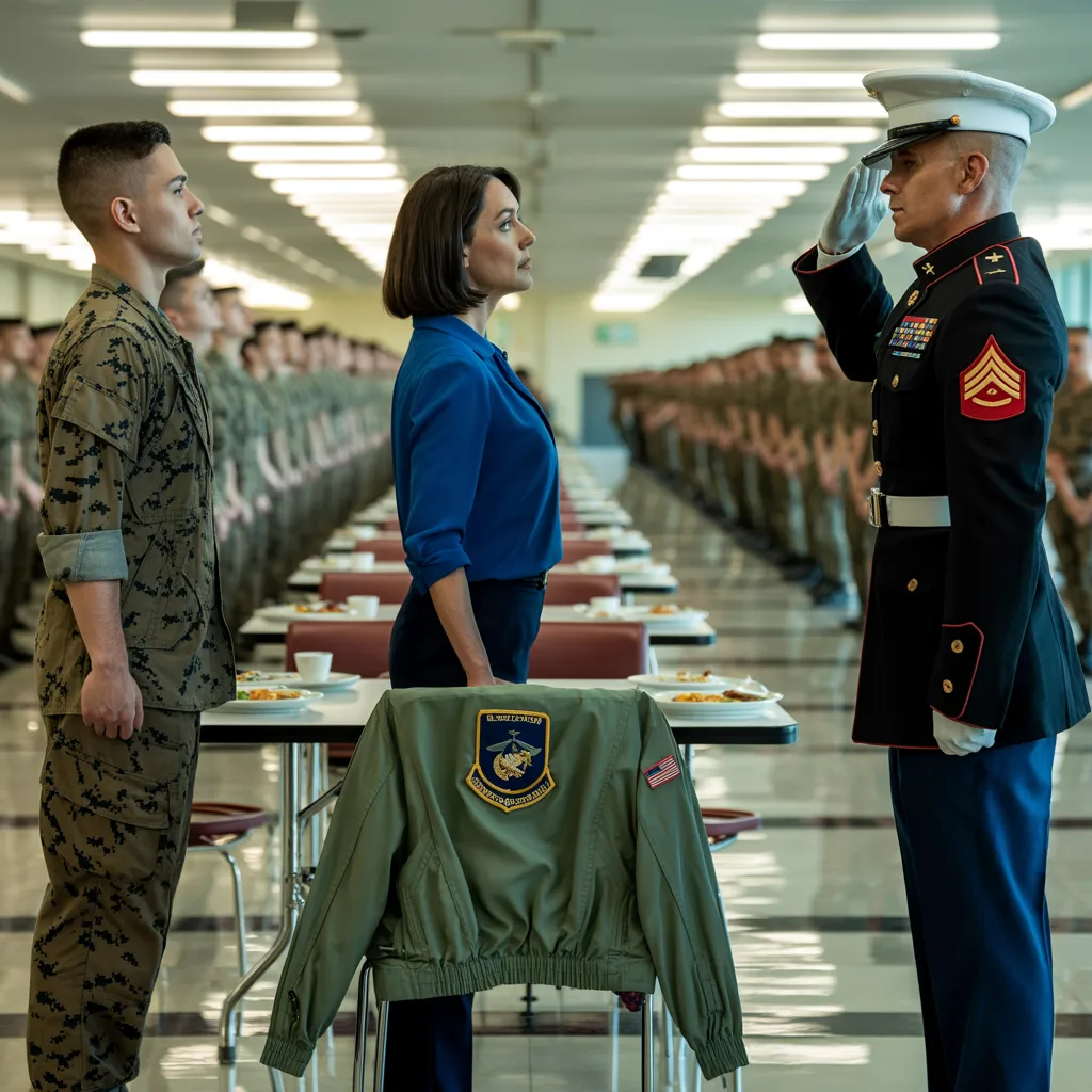 THE MARINE CAPTAIN JOKED WHEN HE ASKED MY CALL SIGN — HE STOPPED SMILING WHEN THE ENTIRE BASE SUDDENLY STOOD UP.