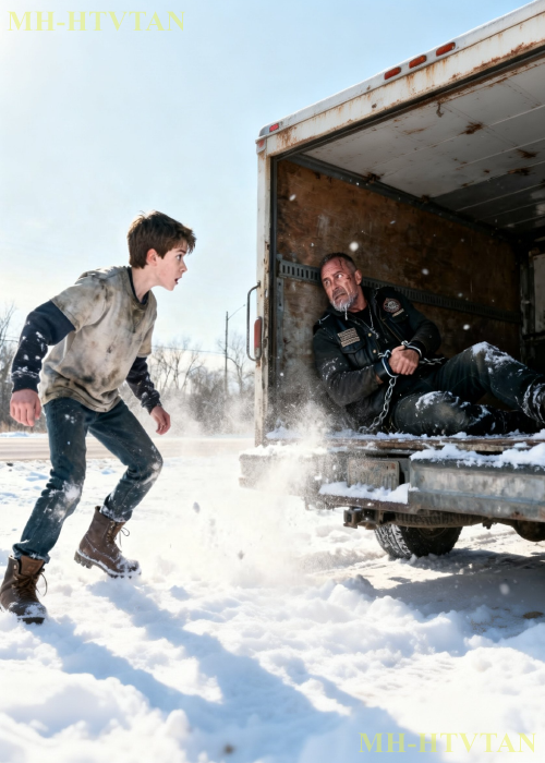 Hells Angel President Bounded in a Truck Left For Dead Rescued By Orphaned Teen, 558 Bikers Knelt