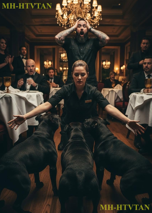 Nobody Could Tame The Mafia Boss’s Pitbulls—Then The Waitress Made This One Gesture