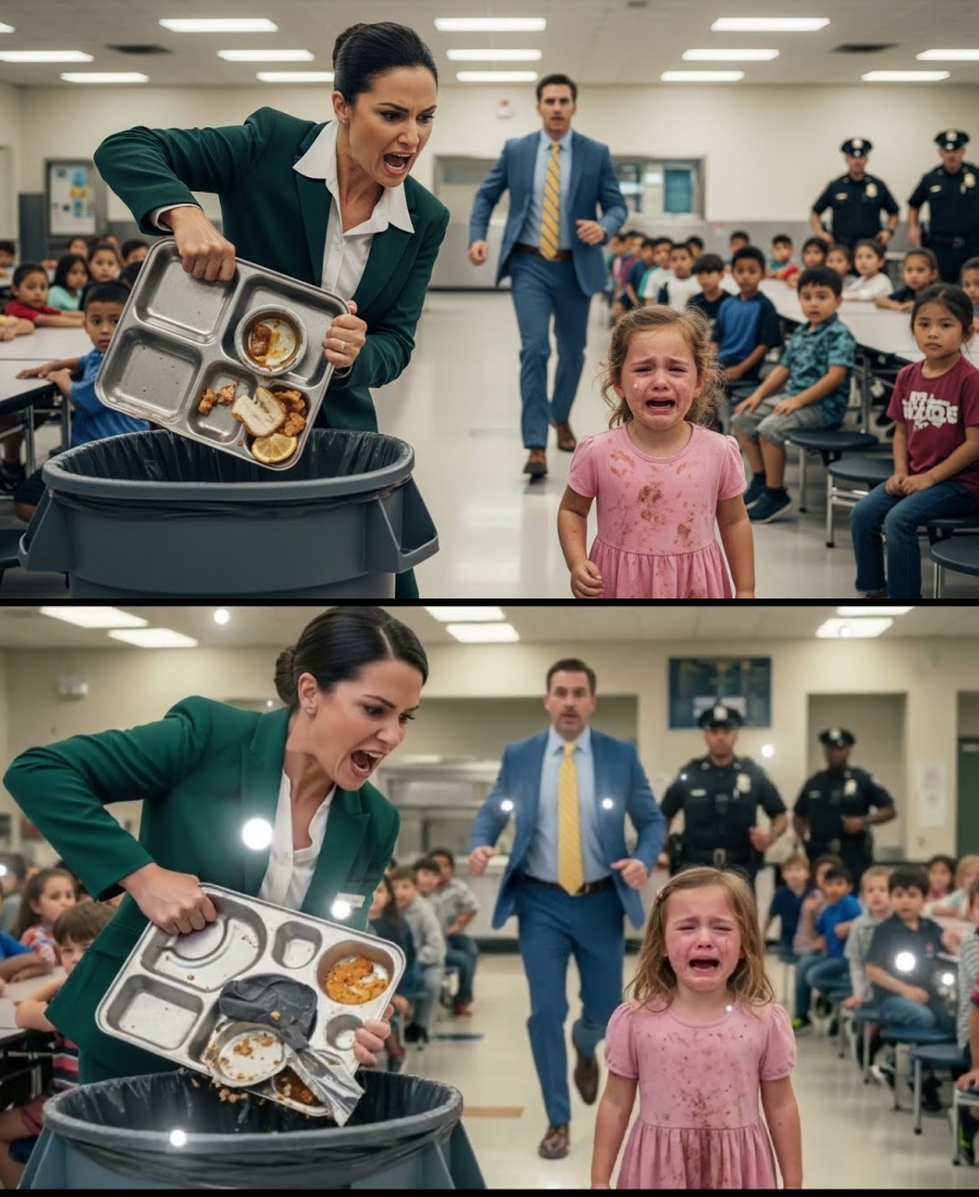 The teacher threw away a little girl’s lunch… until a millionaire walked in and everything changed.