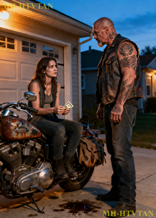 PART2: Runaway Girl Paid $55 for a Rusty Harley Davidson — Next Day, 76 Hell’s Angels Changed Her Life