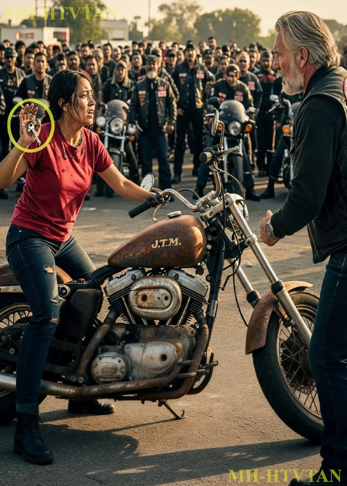 PART2: Runaway Girl Paid $40 for a Rusty Harley-Davidson — Next Day, 97 Hell’s Angels Changed Her Life