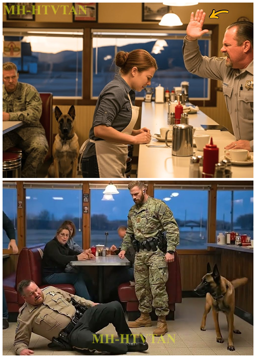 ” PART3:  Corrupt Sheriff Slapped a Diner Waitress — Unaware a Navy SEAL Was Watching………”