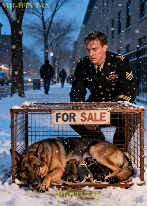 PART2: Navy SEAL Rescues Freezing Mother Dog and Puppies – What Happens Next Will Melt Your Heart