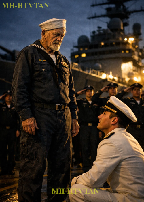 “PART2: Lieutenant Asked for the Old Sailor’s Rank as a Joke — Until the Answer Made the Dock Fall Silent…….”