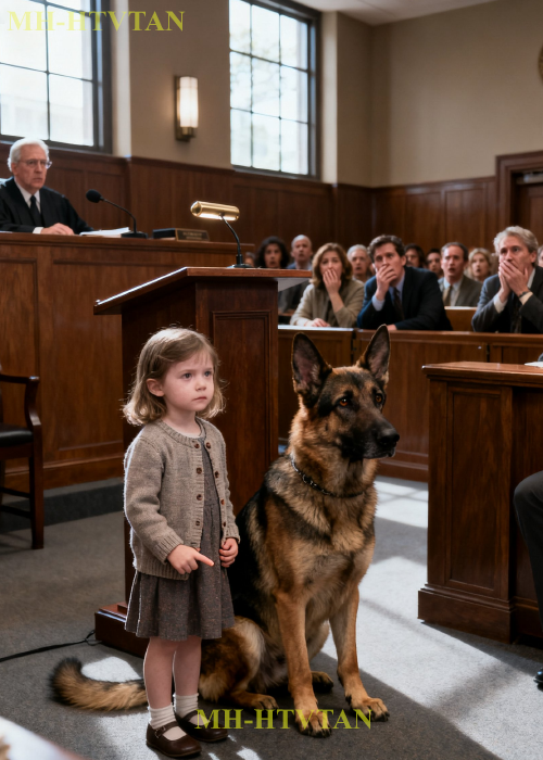 The Defense Lawyer Laughed When A Silent Three-Year-Old And Her Dog Took The Witness Stand — “This Is A Courtroom, Not A Circus,” He Said, But When The Little Girl Finally Whispered And Pointed, No One In The Room Could Breathe Again