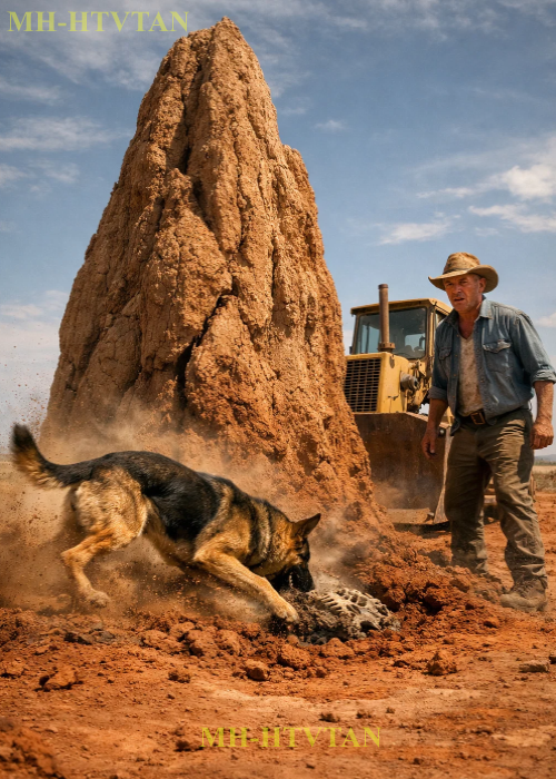 ” PART2:  Veteran Destroyed a Giant Termite Mound on His Farm — His Dog Found Something Hidden for 60 Years…….”