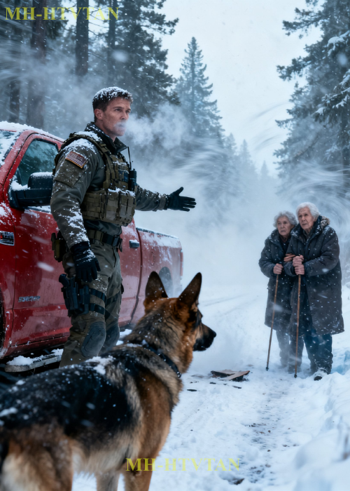 PART2: “Get In the Truck…” the Ex-Navy SEAL Said — After Finding the Elderly Couple Lost in the Blizzard