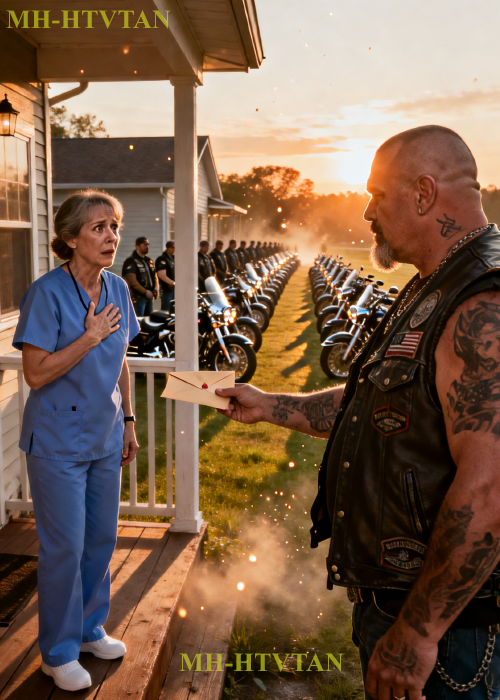 PART2: Fired Nurse Gave Up Her 1st-Class for a Burned Biker — Next Day 99 Hell’s Angels Stormed Her Cabin