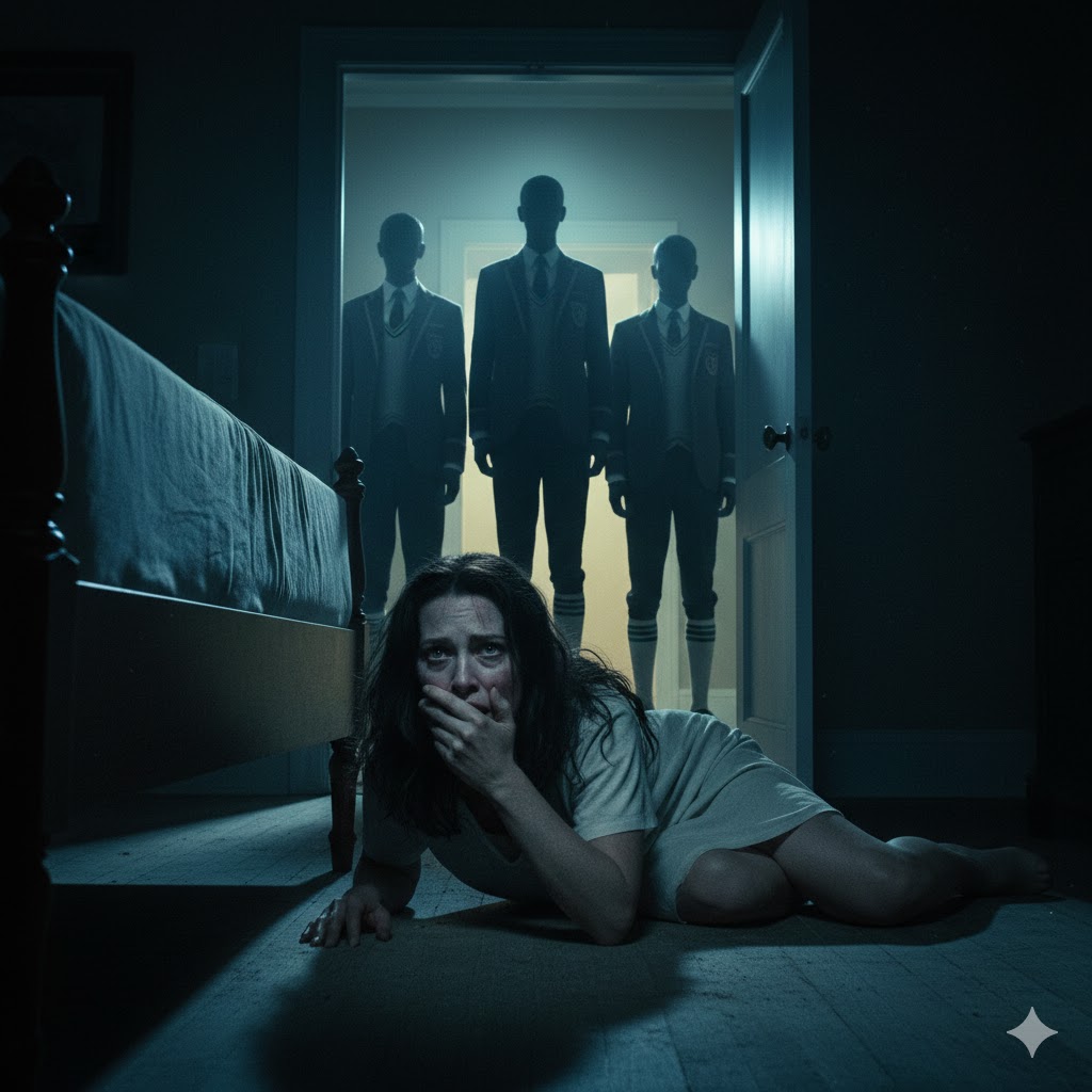 My neighbor kept telling me she saw my daughter at home during school hours—so I pretended to leave for work and hid under her bed. What I heard next made my blood run cold.