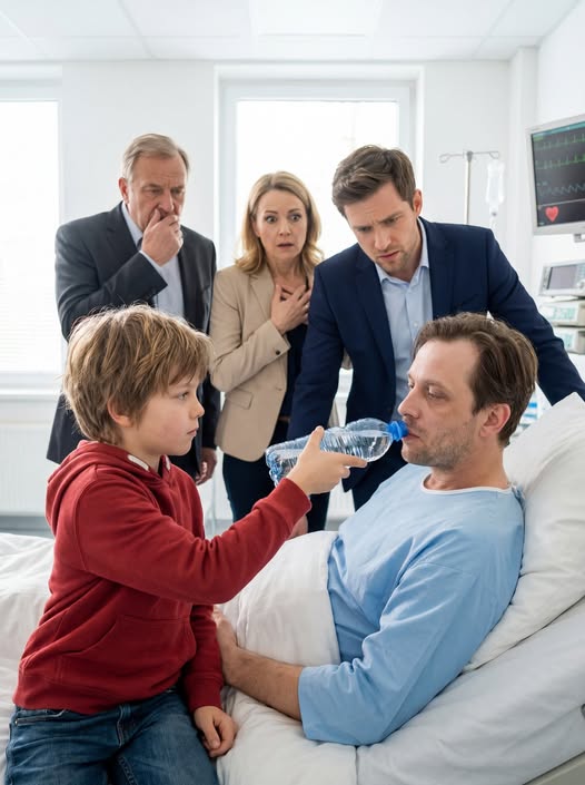 A CEO Was Given Just Two Days Left As Quiet Funeral Plans Began — Then A Poor Teenage Girl Walked Into The Hospital Holding A Bottle Of Water No One Expected