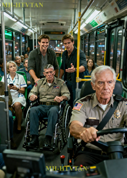 PART2: Young Men Mocked a Wheelchair Veteran on a City Bus — Then the Driver Spoke and The Bus Went Silent