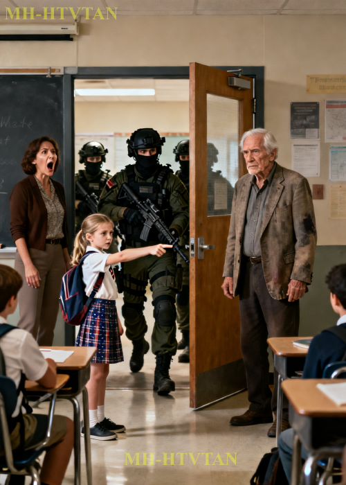 ” PART2: They Mocked the Girl for Saying Her Grandad Was a SEAL Legend — Then Froze When the Unit Walked In……..”