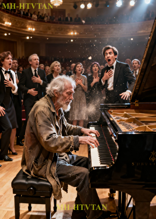 PART2:  “Can I Play It For Food?” They Laughed At the Homeless Veteran — Not Knowing He Is Piano Legend……..