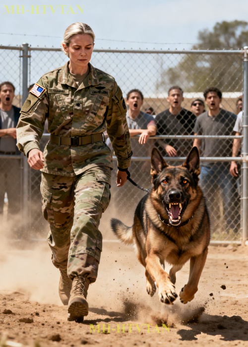 “PART2: Female Veteran Humiliated At Dog Showcase — Until Her German Shepherd Leaves Everyone Speechless!……..”