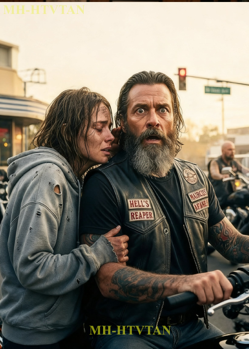 ” PART2: “Run, It’s a Trap!” Blind Homeless Girl Saves 12 Hells Angels — Bikers Change Her Life the Next Day……”