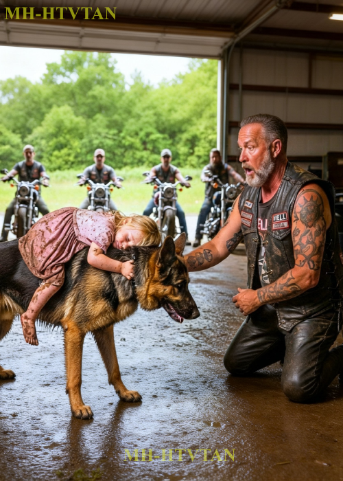 part2: Little Girl Carried by Dog to Biker Clubhouse — “They Beat My Mama!” The Truth Shattered Hearts