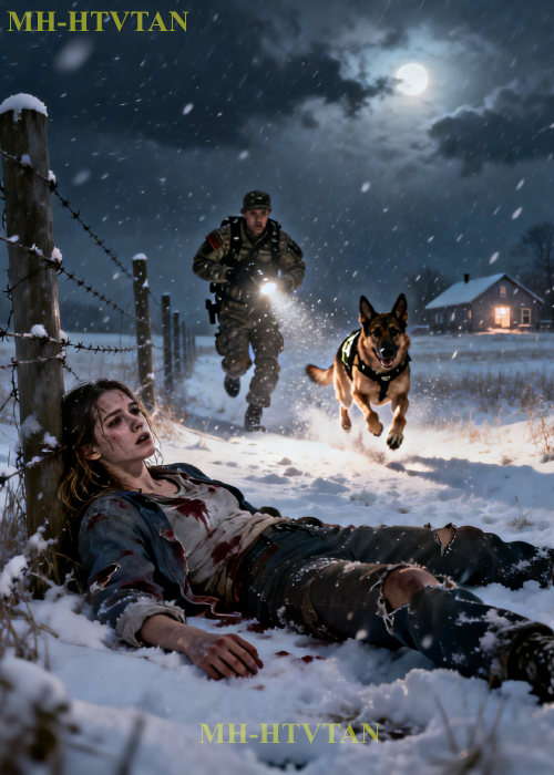 A Veteran Lived Alone For Years — Until His Service Dog Found A Dying Girl At His Fence