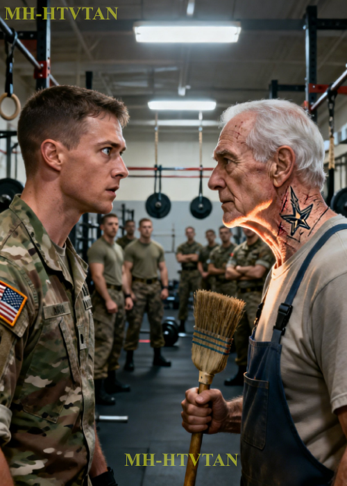 PART2: Just a Quiet Veteran Janitor at the SEAL Gym — Until the Commander Spotted the Tattoo on His Neck
