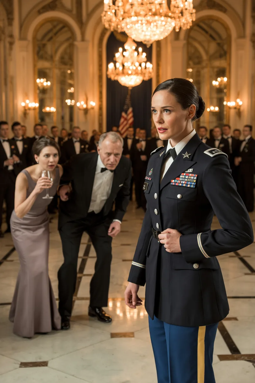 Go change, you look cheap!” my dad laughed after mom ruined my dress. i returned wearing a general’s uniform. the room went silent. he stuttered, “wait… are those two stars?”