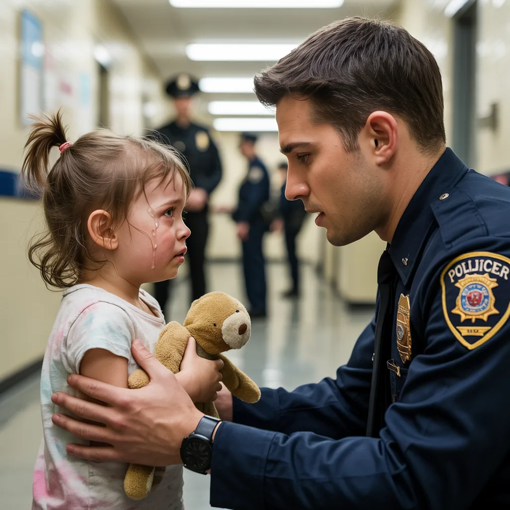 A tiny girl walked into a police station to confess to a crime — and nothing prepared the officers for what they heard