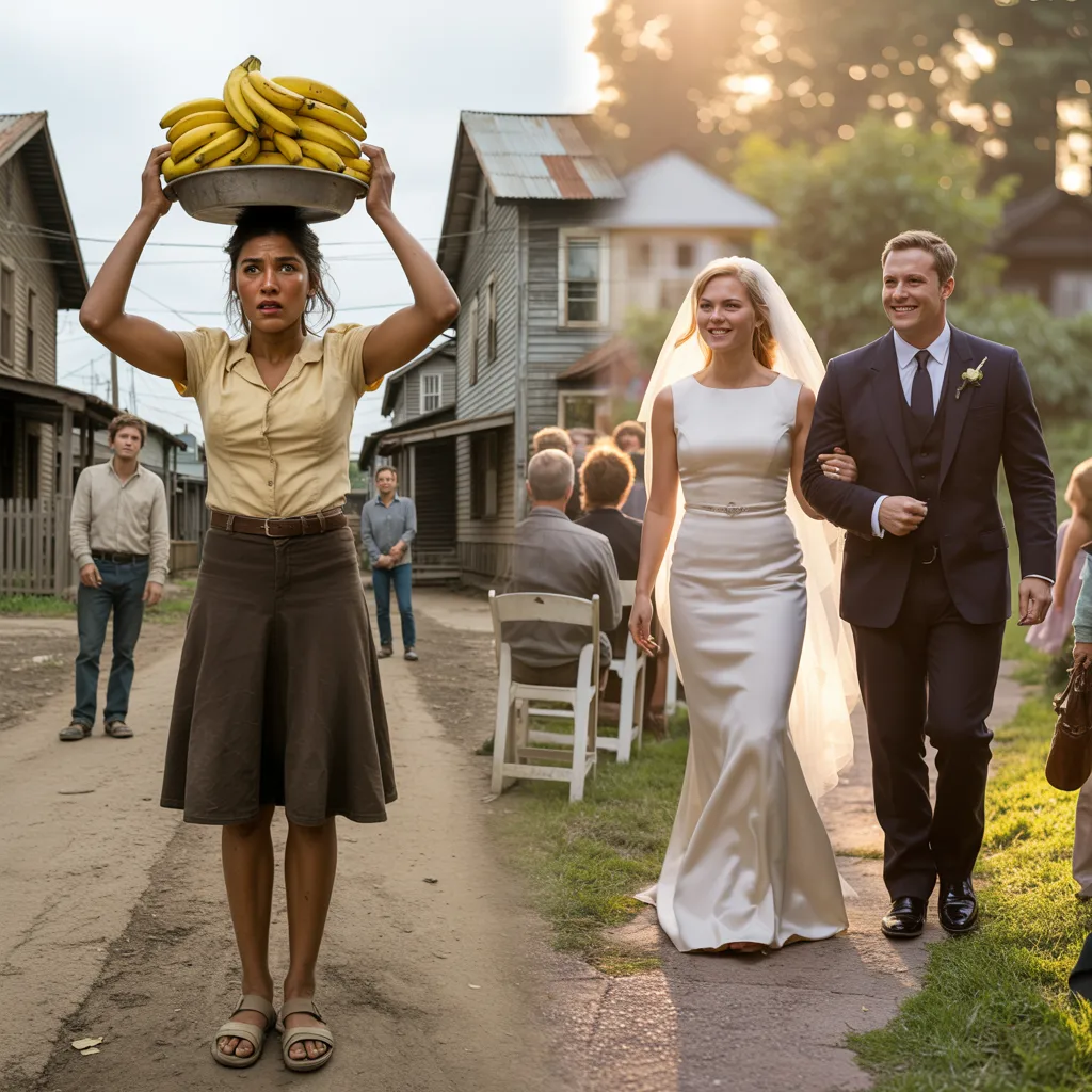 She Sold Bananas to Make Him Rich.. Then He Dumped Her for a Rich Girl, Until Karma Hit Him