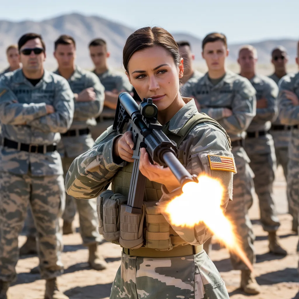 “Any snipers?” After thirteen misses, a quiet woman stepped forward—and sent a round 4,000 meters into history.