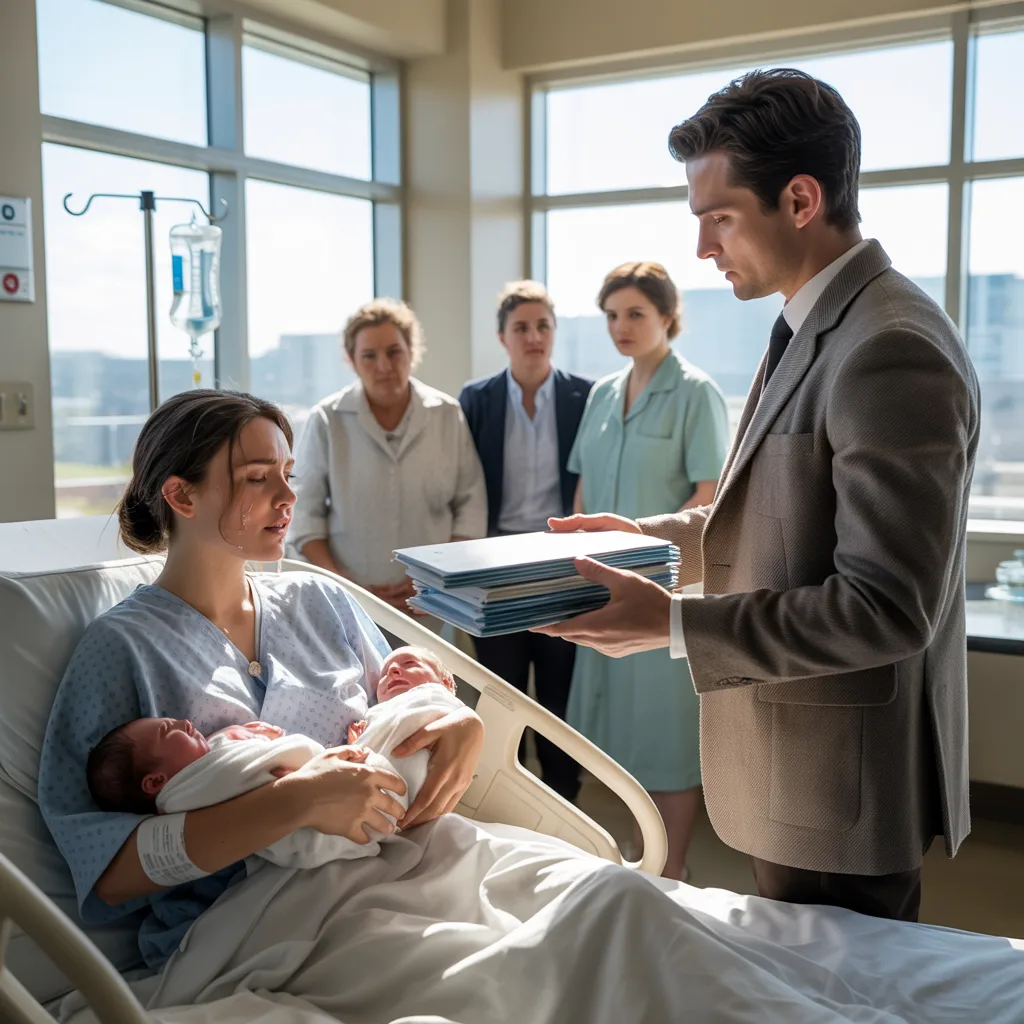 Unaware She Just Signed A $1B Deal, Husband Serves Wife Divorce Papers Minutes After She Births…  