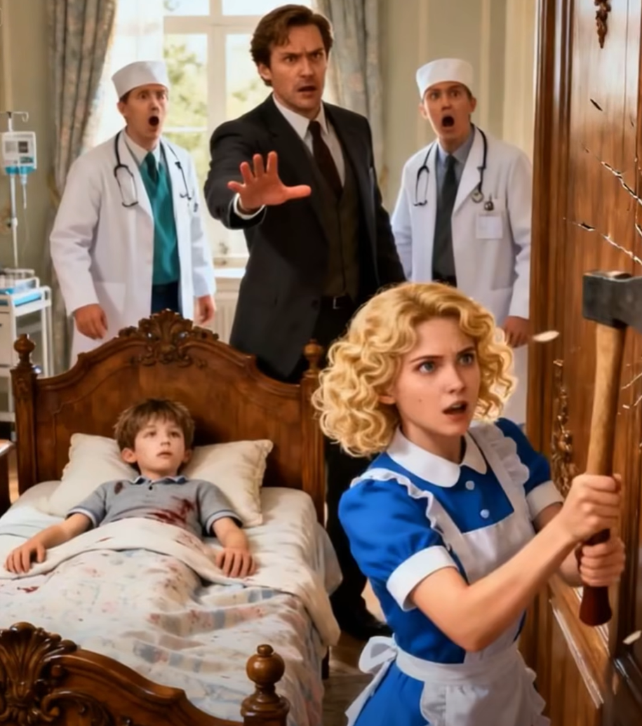 The billionaire’s son was dying in his own mansion while the doctors watched helplessly. I was just the maid, but I found the toxic secret hidden behind the walls of his bedroom…