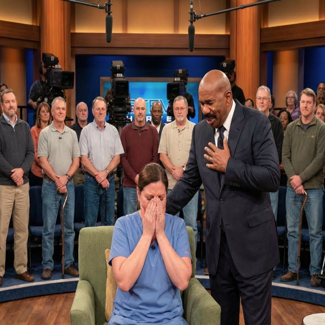 The Nurse Who Saved Heroes: A Steve Harvey Show Surprise That Broke the Internet…