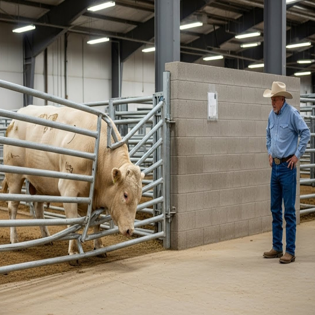 THIS GIANT BULL WAS REJECTED BY BREEDERS— BUT ONE MISTAKE SENT HIM TO A PLACE THAT SHOCKED EVERYONE…