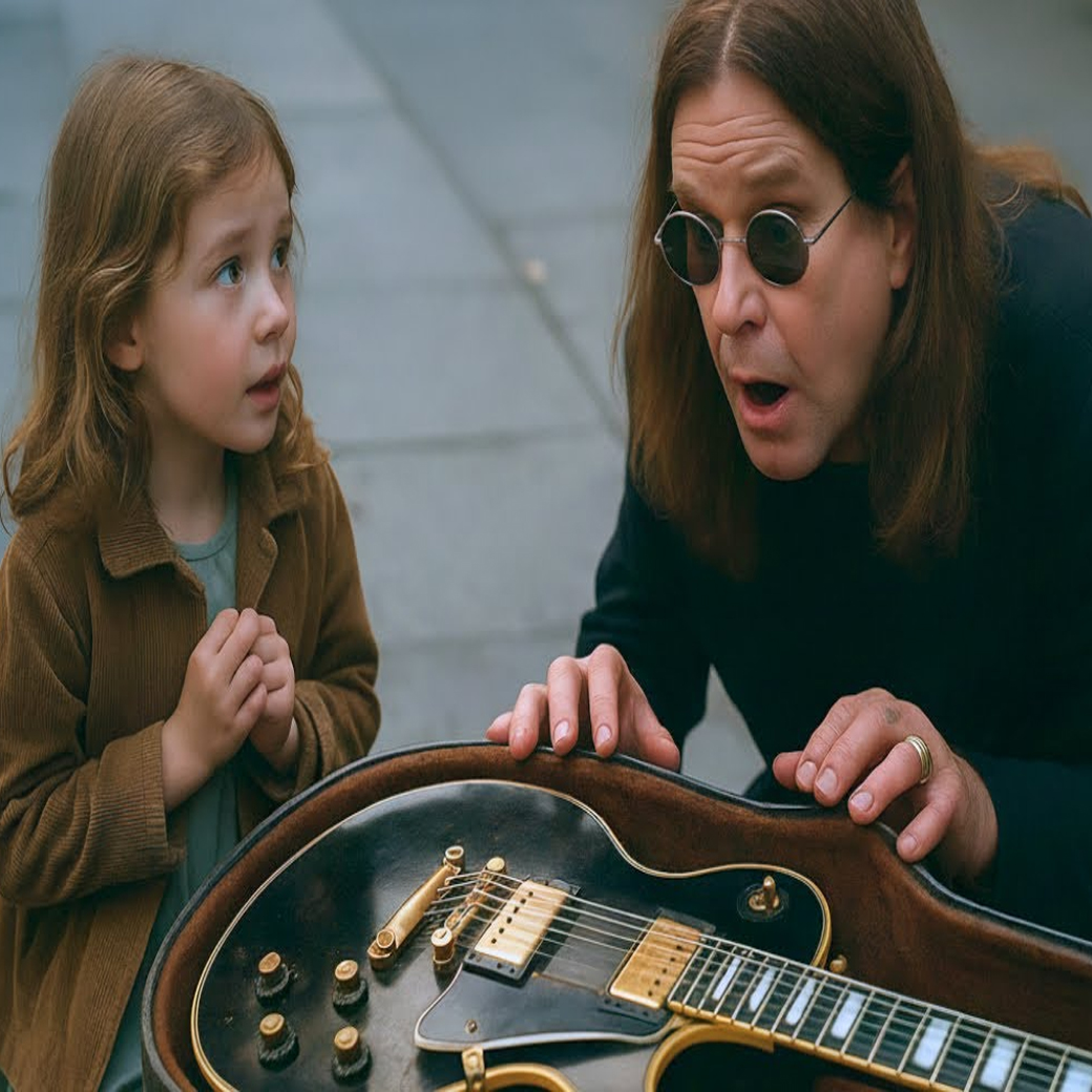 Ozzy Osbourne STOPPED a 9-Year-Old From Selling Her Father’s Guitar…