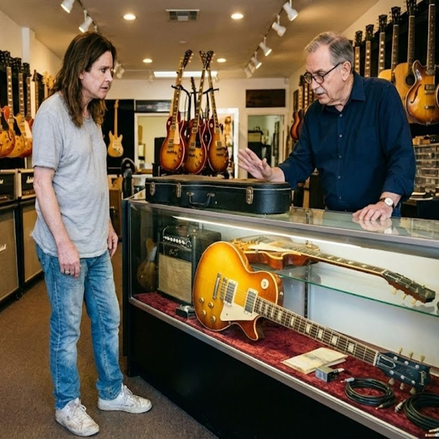 He Told Ozzy Osbourne ‘You Can’t Afford This Vintage Guitar’—Then Ozzy Flipped It Over and Froze Him…