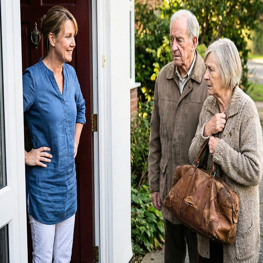 Elderly Couple Pretended to Be Homeless—Only the Daughter-in-Law They Hated Most Opened the Door…