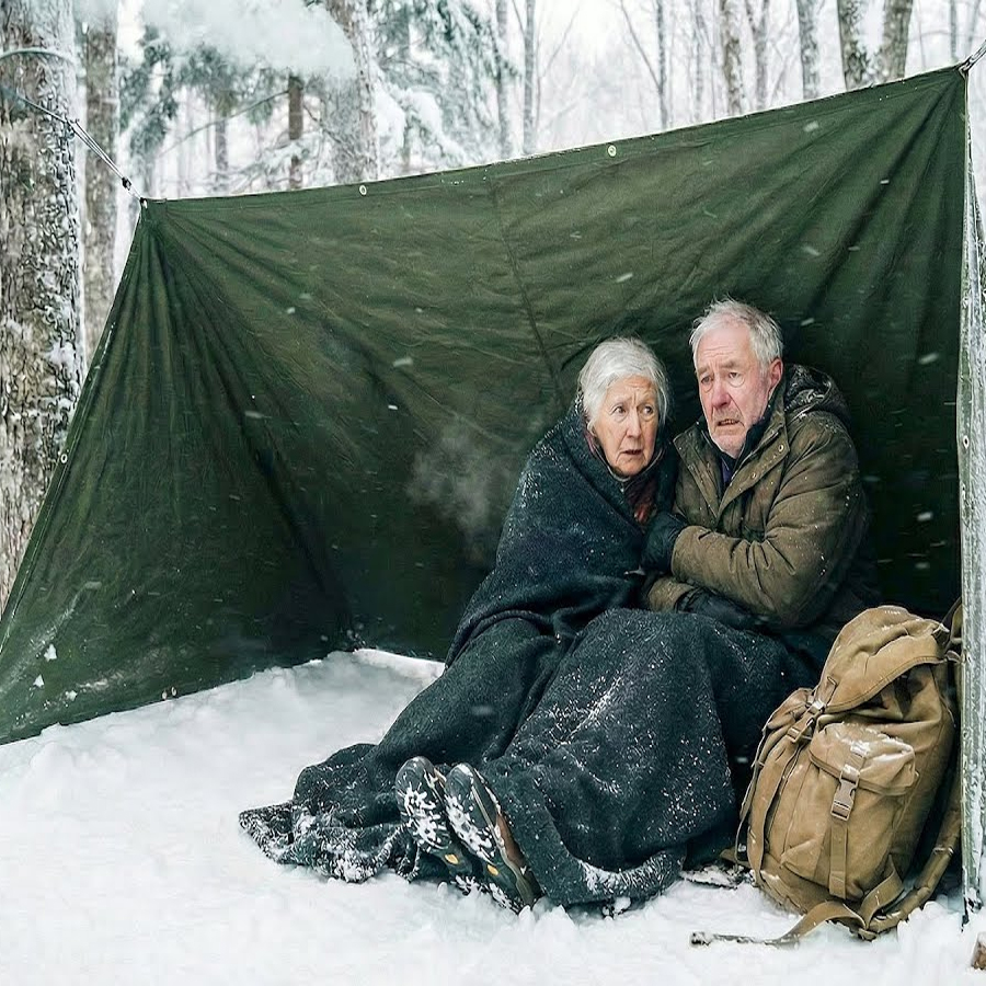 Betrayed by Children—Elderly Couple Survived The Blizzard in a Thin, Tiny Tent…
