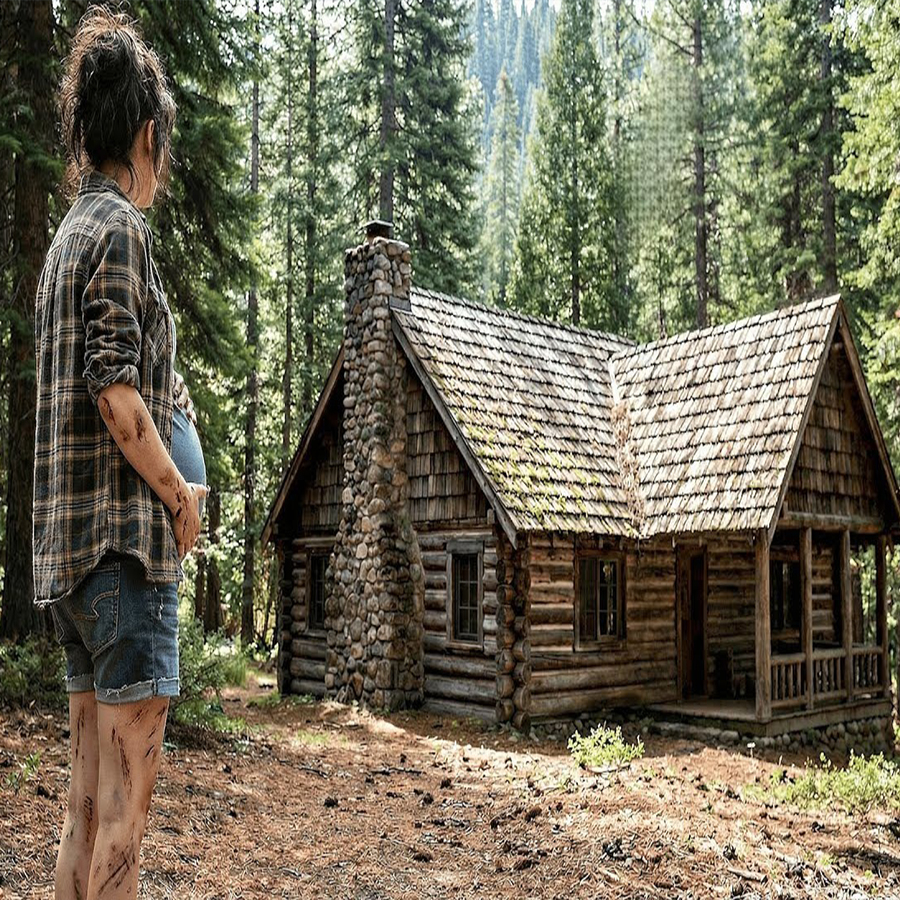 Beaten Daily by Her Parents, Pregnant Teen Ran Into the Mountains—Until She Found a Hidden Cabin…