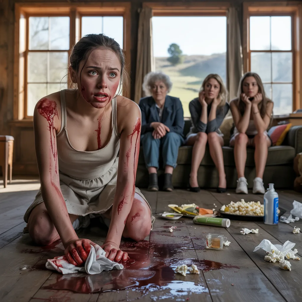 I looked at them through the gate and said just three words: “GET OUT NOW”