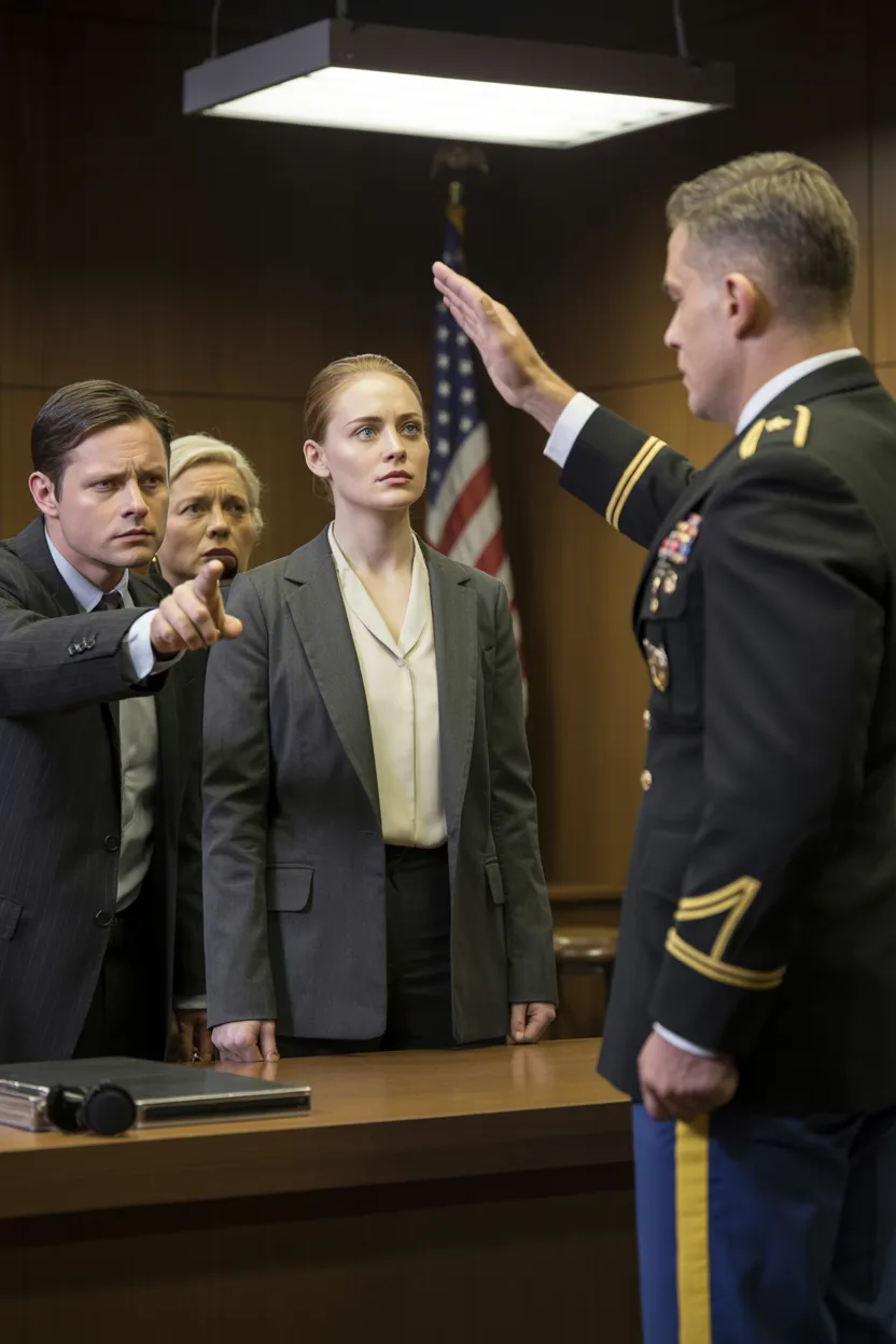 News “She stole a dead soldier’s identity!” – my own brother screamed in court, as my parents nodded. I stayed silent. Then a general entered, saluted me, and said: “I served under her. And I’d do it again.” The courtroom froze. So did my family.