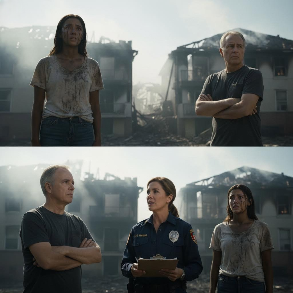 After My Apartment Burned, My Parents Said: “Not Our Problem,”—Until The Fire Investigator Arrived…