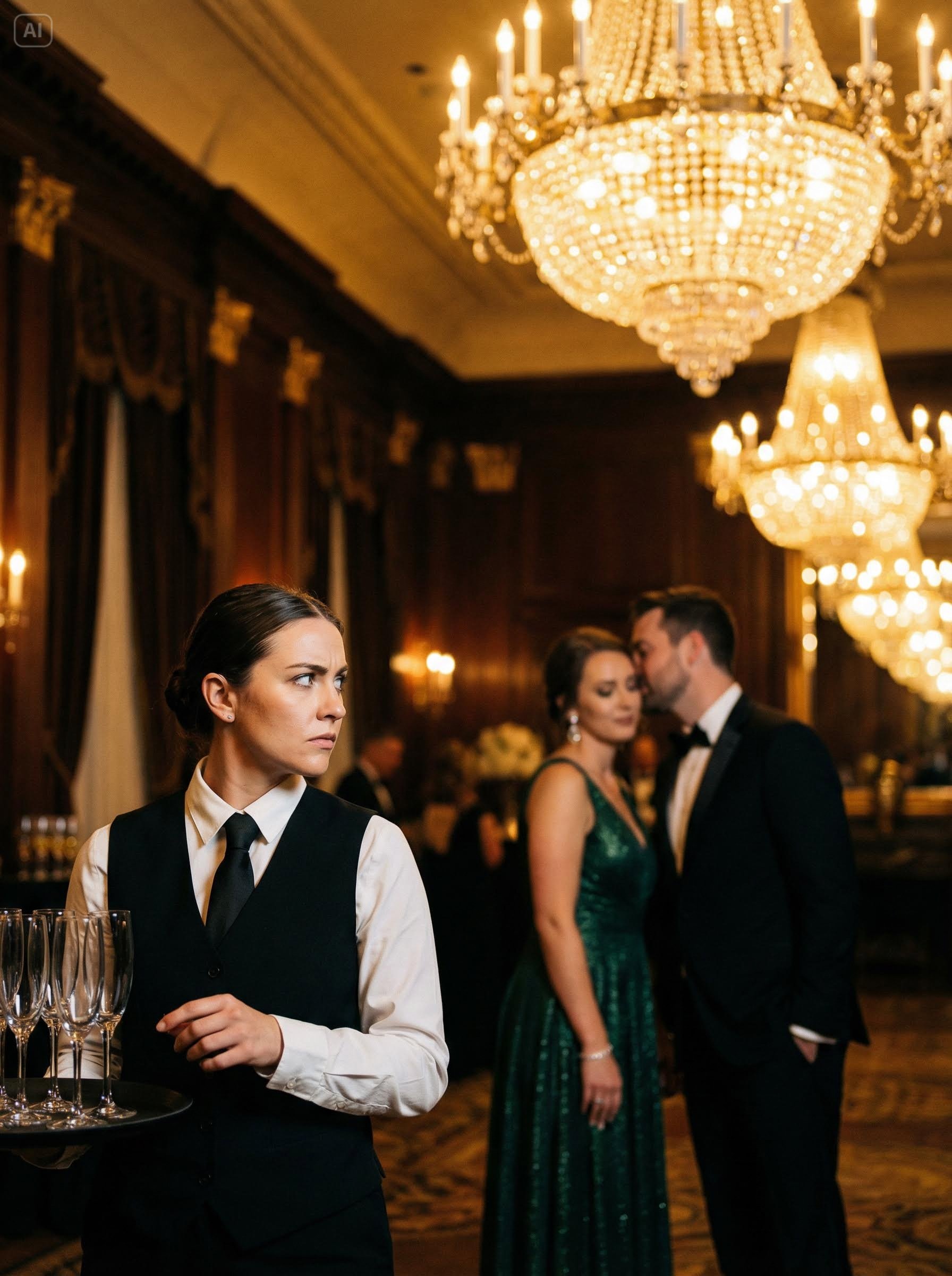 I Snuck into My Husband’s “Exclusive” Gala as Staff—Caught Him Cheating So I Took Everything Instead