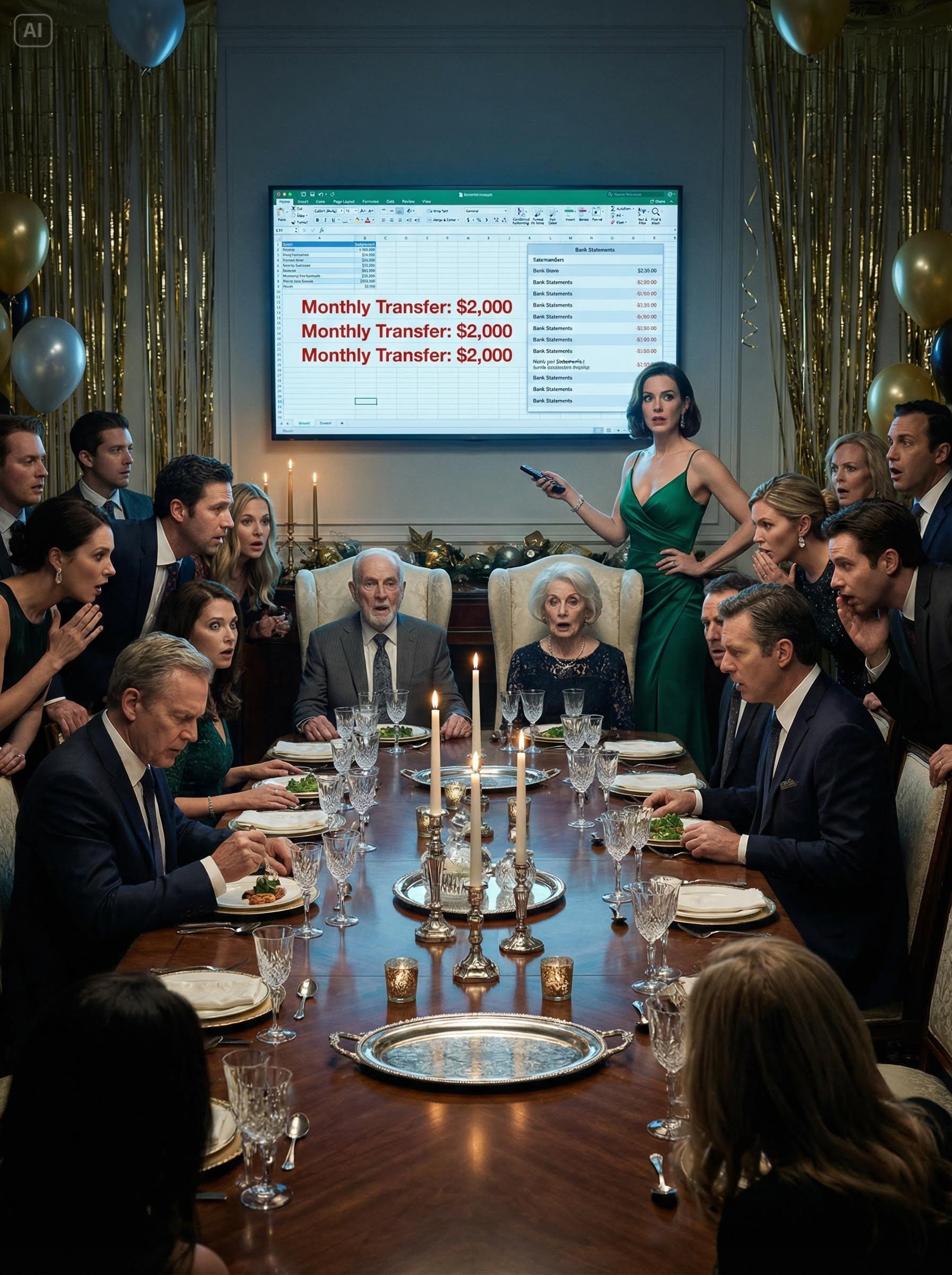 My Parents Said I ‘Owed Them’ For Raising Me—On New Year’s Eve, I Showed The Family 15 Years Of…