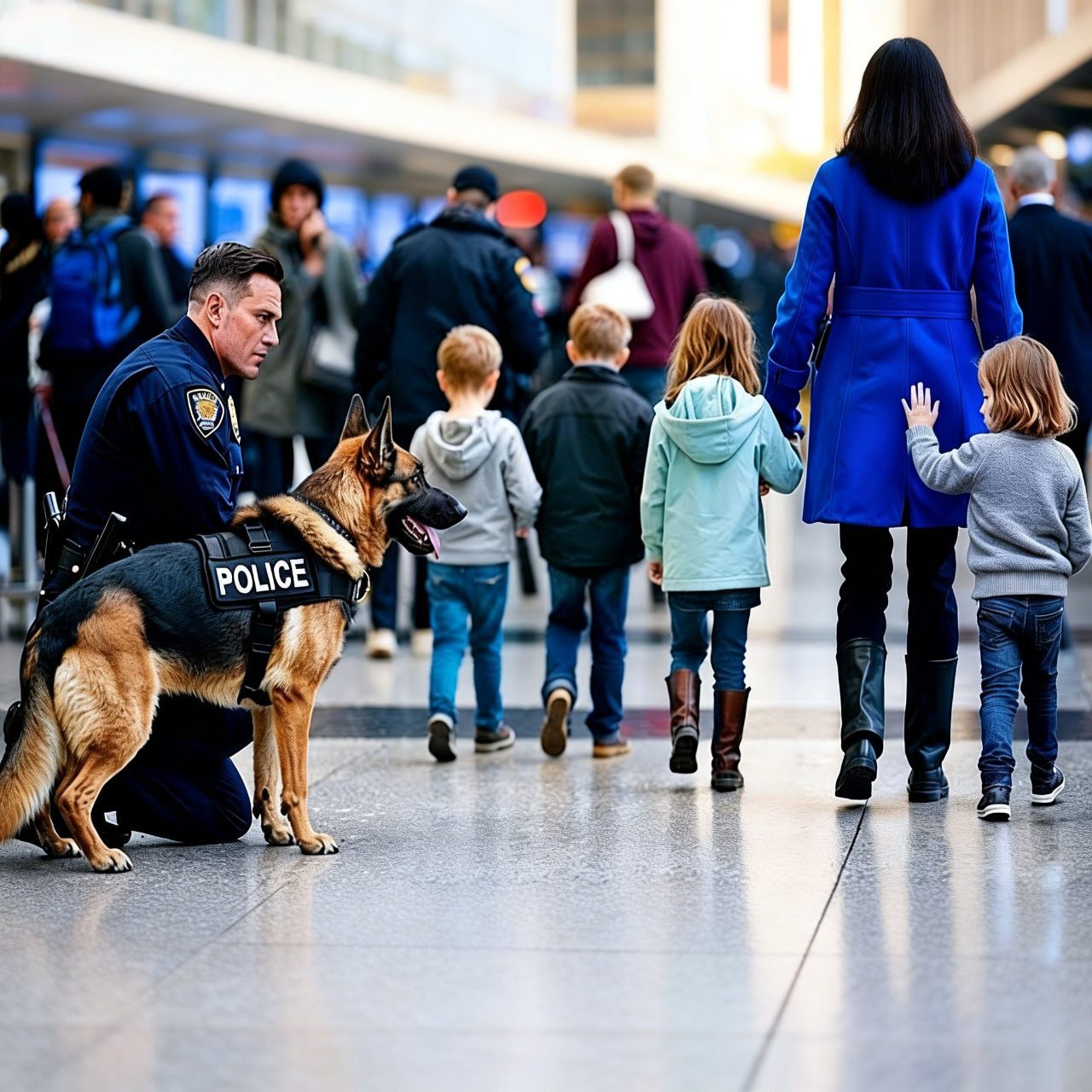 Girl’s Gave Silent Signal to Police Dog — What This Dog Did Next Shocked Everyone…