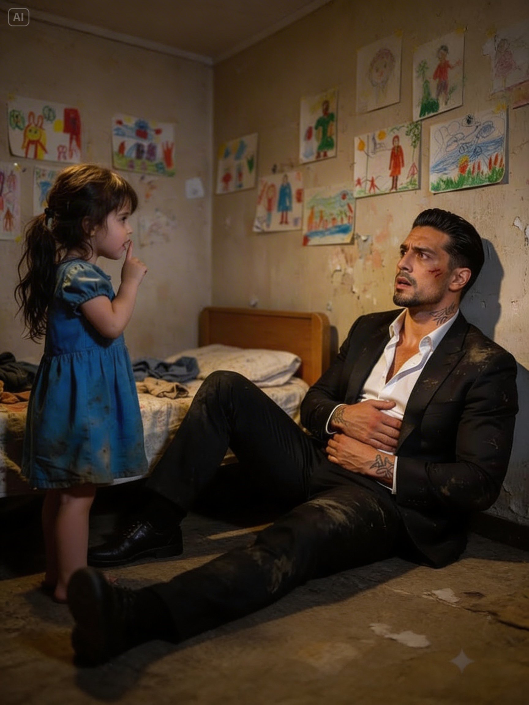 Don’t Make A Sound I’ll Hide You In My Room,” The Little Girl Told The Escaping Korean Mafia Boss