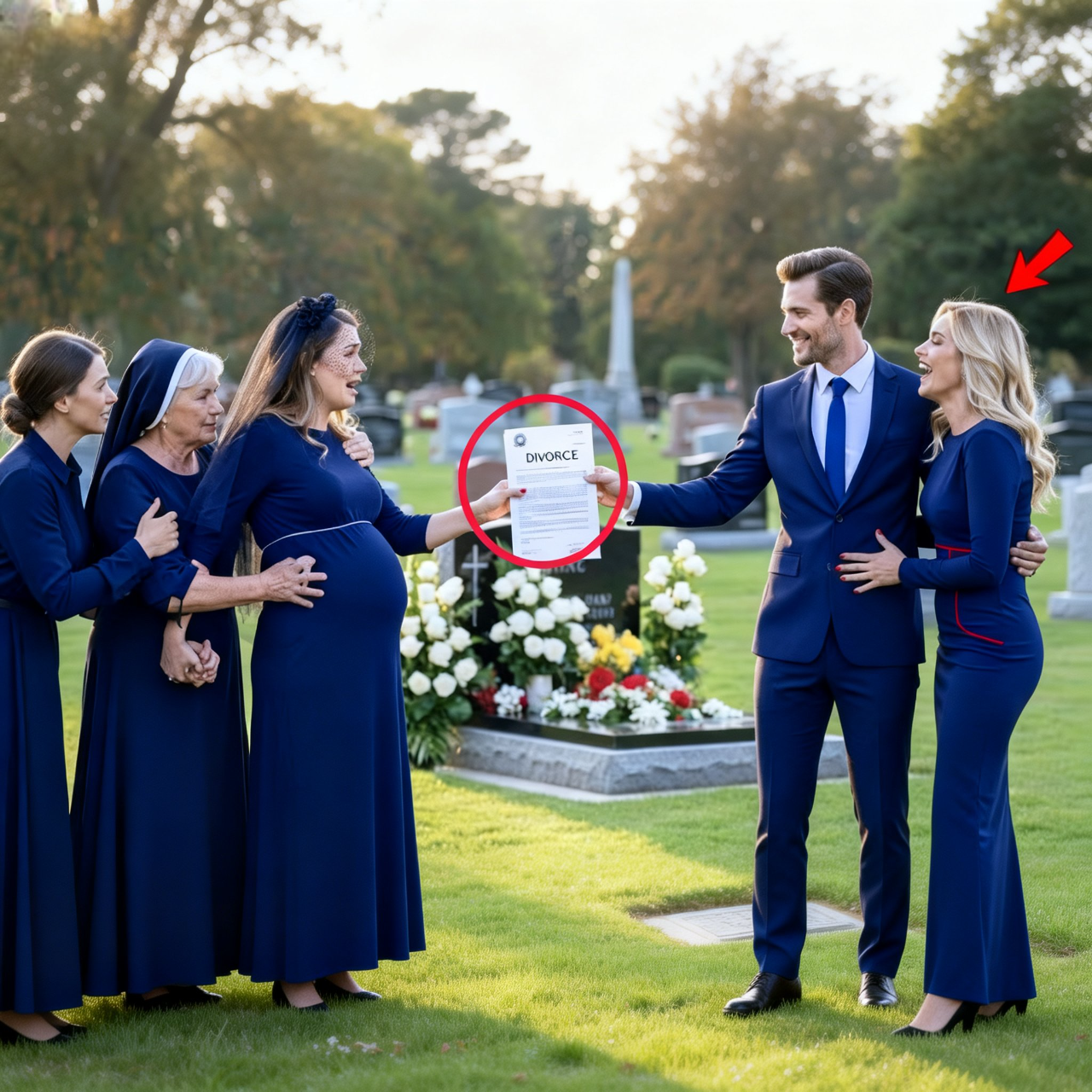 After Her Father Who Was A Secret Trillionaire Died Husband Deserted Pregnant Wife To Be With Mistre…