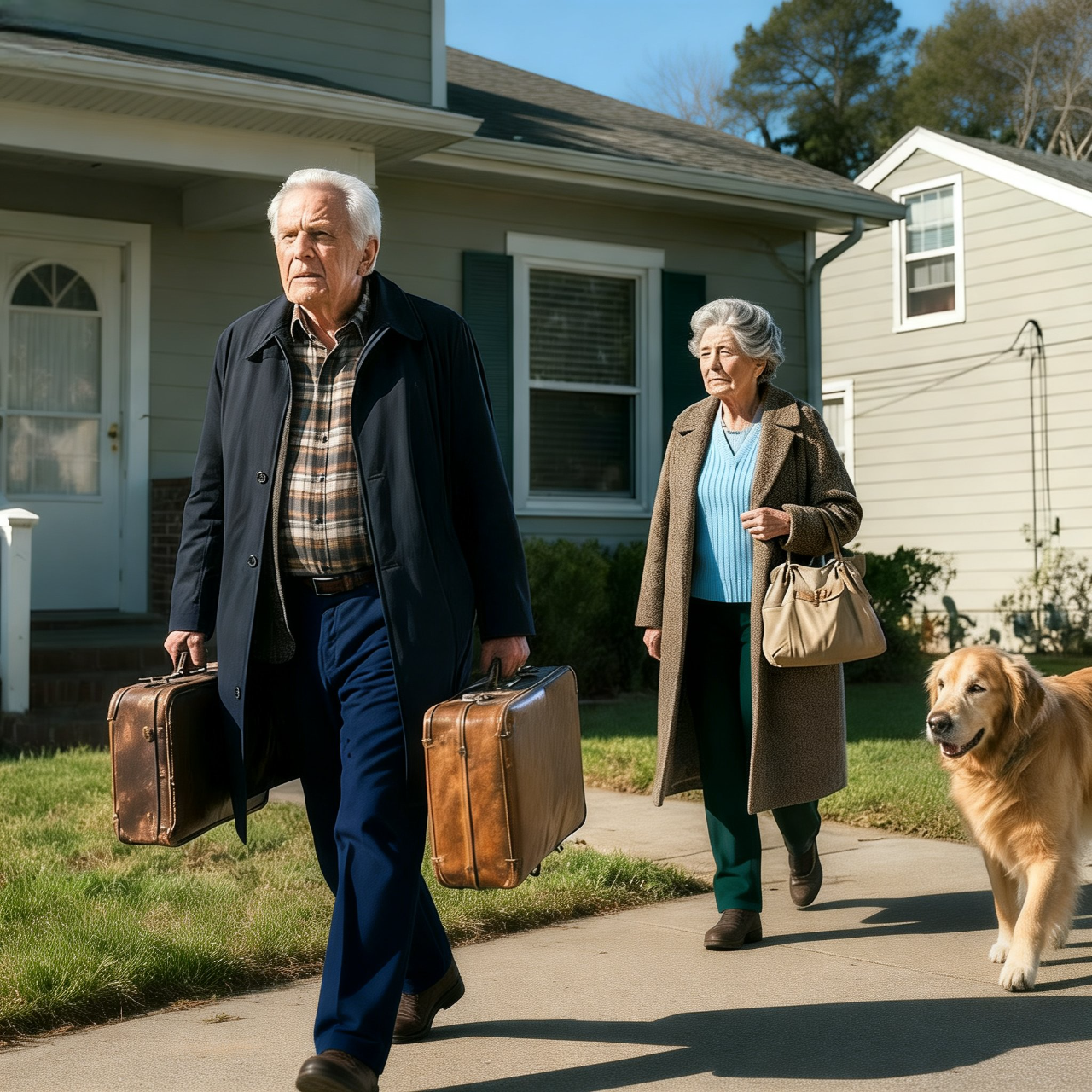 Elderly Couple Escaped Son’s House at Midnight After Hearing Daughter-in-Law’s Plan…